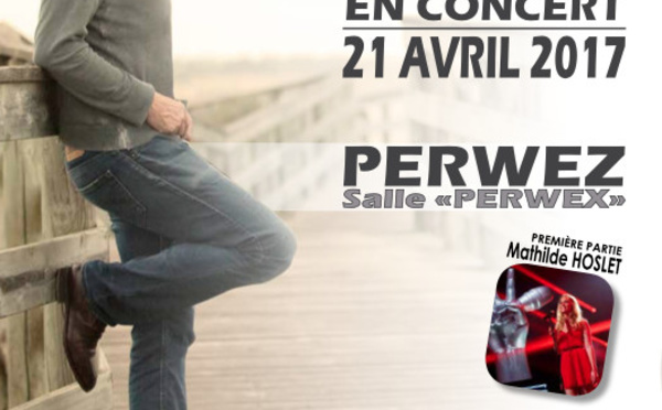 Nouvelle salle Perwex de Perwez ! Soirée belge « Il était une fois ! » le 20 avril et Michael Jones en live le 21 avril !