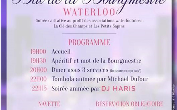 Premier Bal de la Bourgmestre de Waterloo !