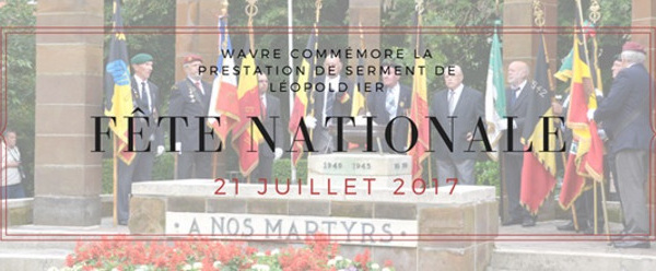 21 juillet à Wavre : Visite princière 