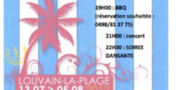 21 juillet à Louvain La Neuve