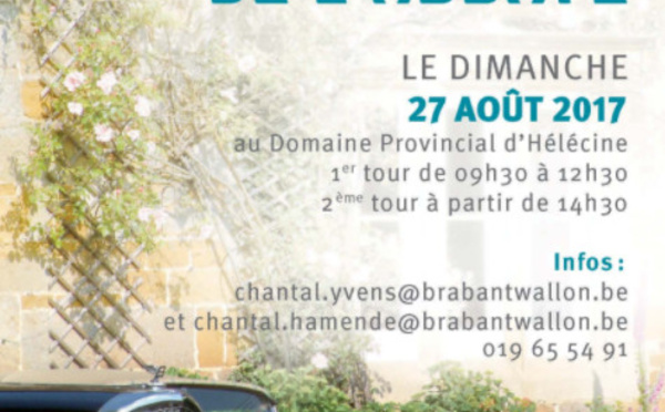 14e rallye de l’Abbaye réservé aux voitures de plus de 25 ans.