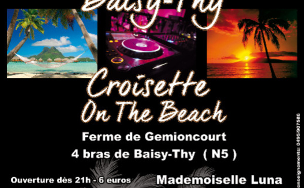 La Croisette On The Beach est de retour à Baisy-Thy le 16 septembre !