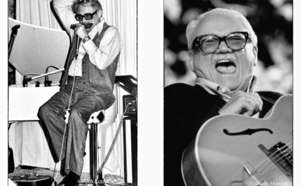 Exposition Alex Kouprianoff / Guido Marcon Parcours de deux photographes talentueux qui rendent hommage à Toots Thielemans chez Marie's Corner