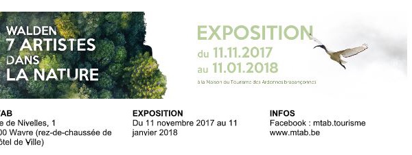 WAVRE: "Walden, 7 artistes dans la nature"