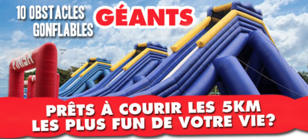 Brabant wallon : AIR GAMES, une course déjantée inspirée par des shows TV à succès !