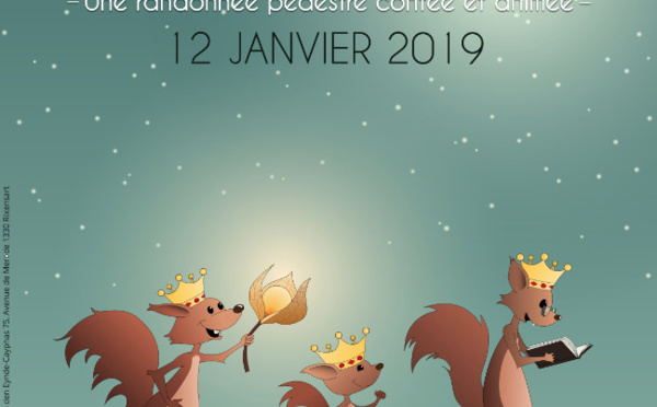 Balade des rois - samedi 12 janvier 2019, promenons-nous à Rixensart