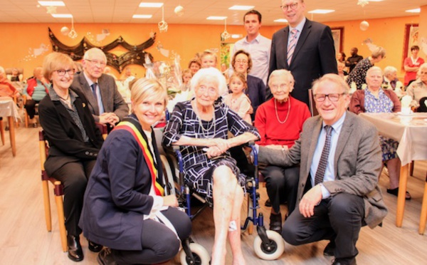 Waterloo : Une centenaire qui a inspiré Hergé