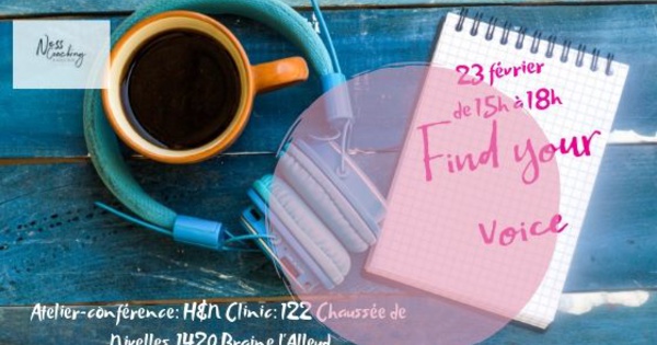 Atelier-Conférence: Ma voix et moi