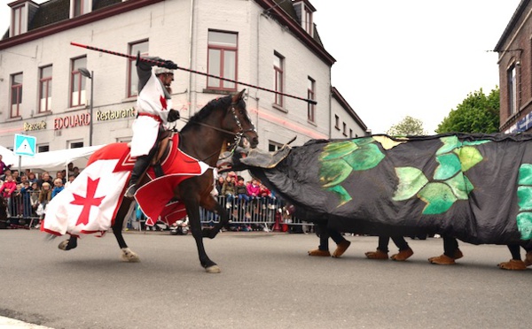 Les festivités de la Saint-Georges à Grez-Doiceau :  un fête pour tous, au cœur du village