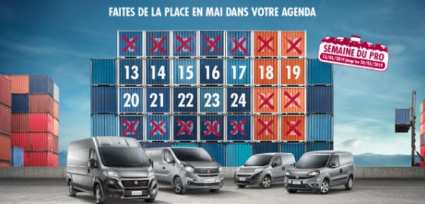 FJA Automobile, Le spécialiste Fiat en Brabant wallon : Semaine du PRO 