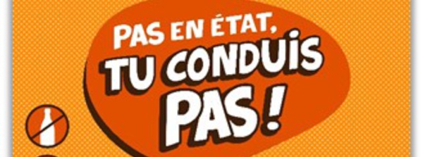 « Les vrais amis disent : pas en état, tu conduis pas » : l’AWSR lance sa nouvelle campagne de sensibilisation à la conduite sous influence !