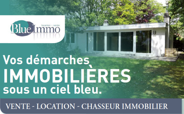 BLUE IMMO à Wavre :  Vos démarches immobilières  sous un ciel bleu.