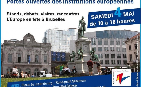 L’Union européenne ouvre ses portes au grand public à l’occasion de la Fête de l’Europe.
