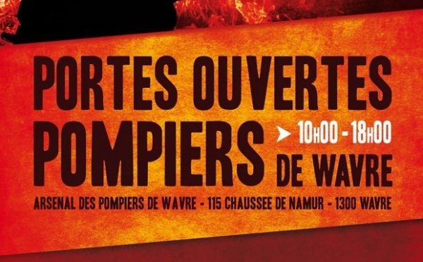 Portes Ouvertes des pompiers de Wavre : 4 &amp; 5 mai 2013