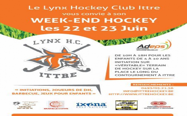 Week-end Hockey à Ittre !