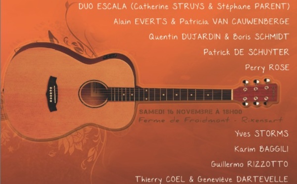 23e KALÉIDOSCOPE DE LA GUITARE Festival en 2 soirées à Rixensart