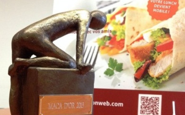 Lunch On Web lauréat du Maca d'Or Innovation - Belle récompense pour un service gratuit de commande de repas par internet