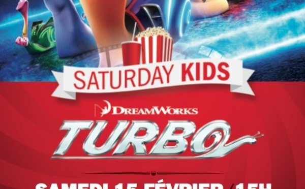 Article Samedi 15 février à 15h, projection du film "TURBO" chez Media Markt Braine l'Alleud !