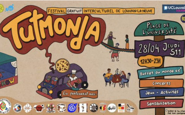 Festival Tutmonda | Le 28 avril 2022 | Louvain-la-Neuve