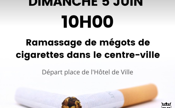🚬  RAMASSAGE MÉGOTS 🚬