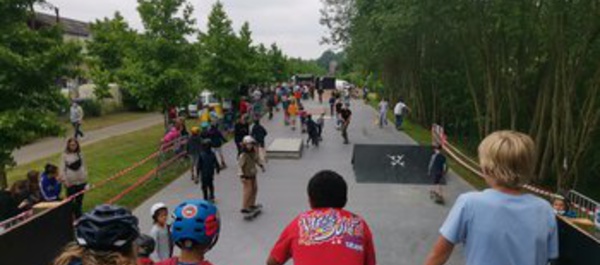 Genappe : Contest, graff et breakdance au skatepark