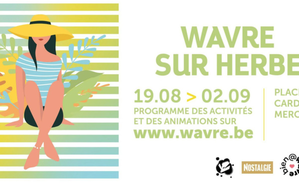 Le jardin et la plage de WAVRE SUR HERBE