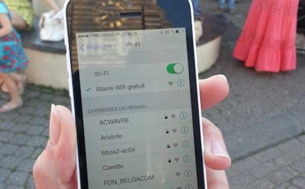 UNE PREMIÈRE : DU WIFI GRATUIT AU CENTRE-VILLE DE WAVRE