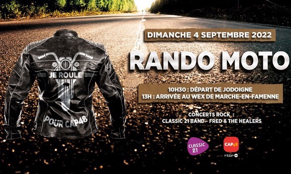 Jodoigne: rendez-vous le 4 septembre prochain pour l’annuelle Rando moto