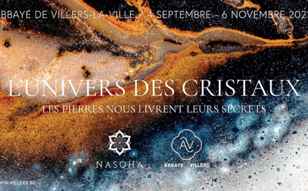 Abbaye de Villers : Expo photos l'univers des cristaux 