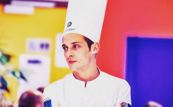 Curtis Mulpas n’a que 25 ans et  affiche déjà un solide parcours culinaire. 