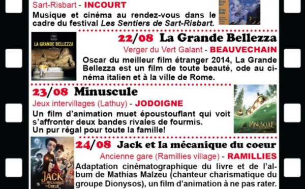 BW : Cinéma gratuit en plein air