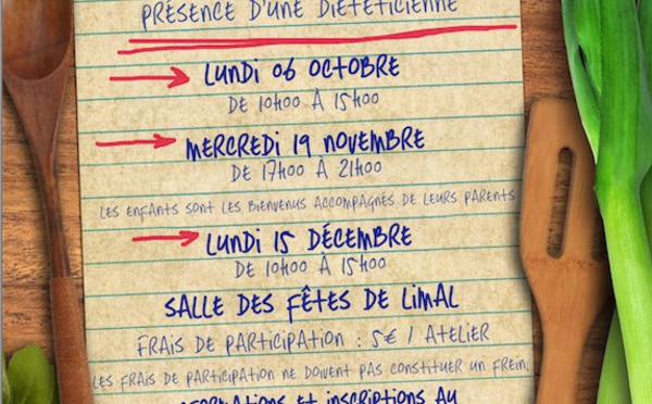 « Atelier Cuisine Saine » pour les Wavriens !