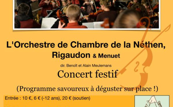 GRAND CONCERT CARITATIF de la CHANDELEUR par les ENSEMBLES A CORDES DE LA NETHEN