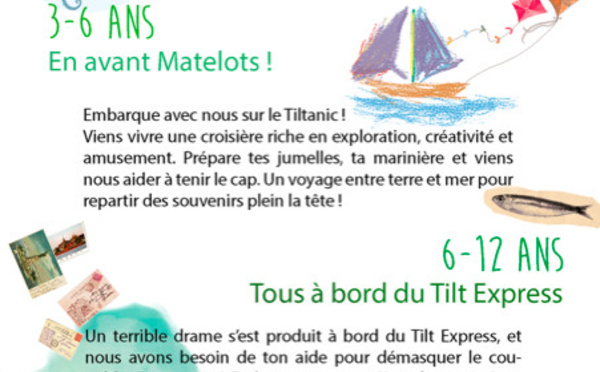 Tilt Rixensart : Le 2 mai, nous commençons nos stages de printemps !