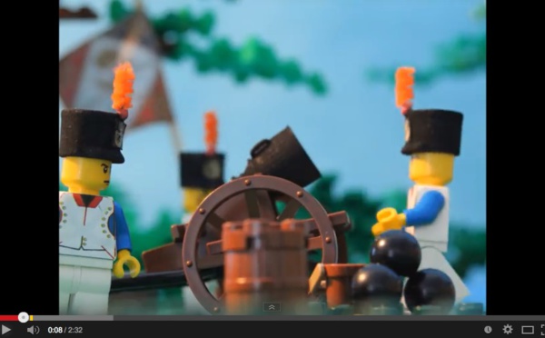 La bataille de Waterloo en version "Légo" !