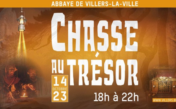 L’abbaye de Villers organise sa 9e Chasse au Trésor le samedi 14 octobre 2023 en soirée. (Vidéo)