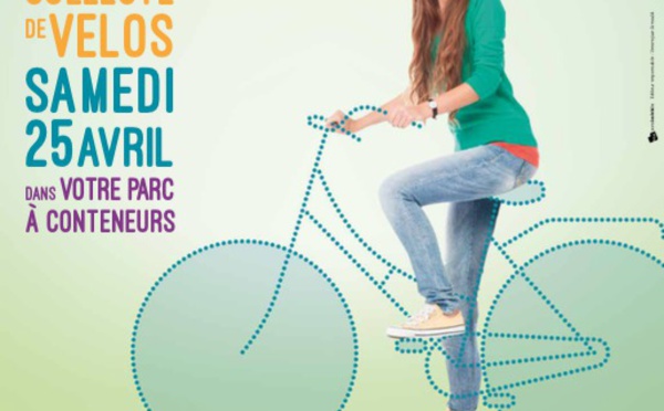 9EME COLLECTE DE VELOS DANS LES PARCS A CONTENEURS DE L’IBW