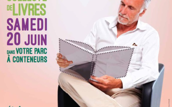 1ère collecte de livres dans les parcs à conteneurs de l'IBW (samedi 20 juin 2015) !