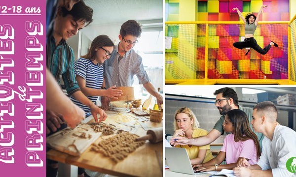 Programme printanier pour ados : Activités en vue à Waterloo!