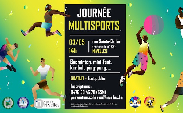 Découvrez la journée multisports de Nivelles : Une fête sportive pour tous!
