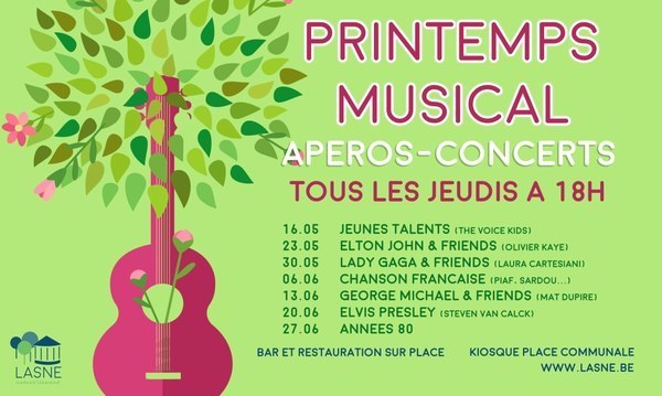Le printemps musical de Lasne : Une symphonie de talent en plein air!