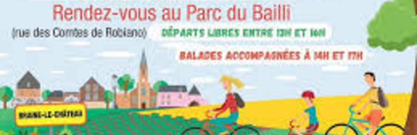 Explorez Braine-le-Château à vélo lors de la balade découverte du dimanche 2 juin ! 