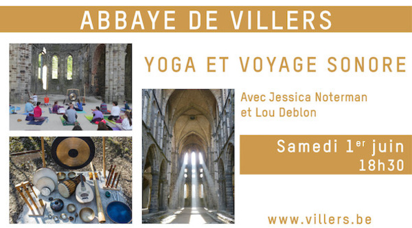 Voyage sonore et mouvements : Éveil des sens à l'Abbaye de Villers