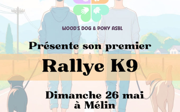 Participez au premier rallye canin solidaire à Mélin le 26 mai !