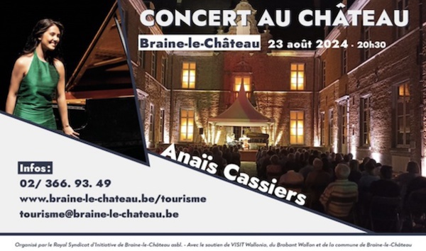 Une soirée musicale au Château des Comtes de Hornes avec Anaïs Cassiers