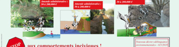 Waterloo : Stop aux comportements inciviques : préservons nos cours d'eau  !