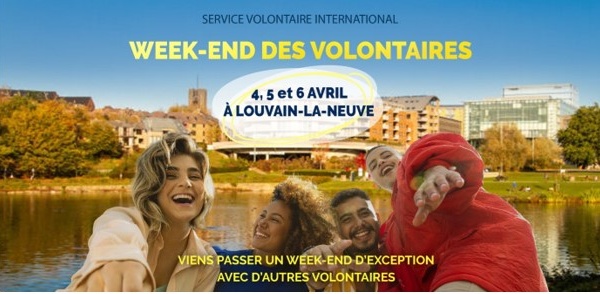 Le Week-end des Volontaires 2025 : trois jours d'échanges et de convivialité à Louvain-la-Neuve