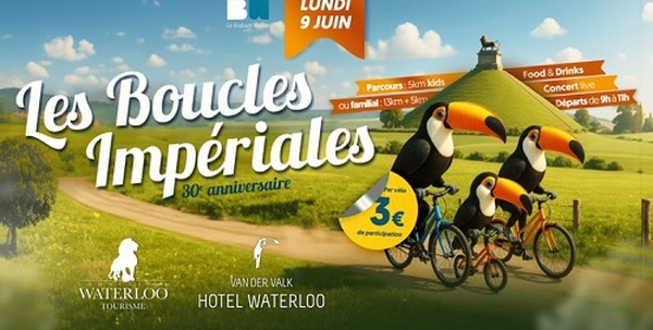 Boucles impériales 2025 : du vélo, du fun, des cadeaux !