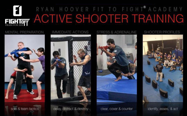Venez participer à un stage "ACTIVE SHOOTER DEFENSE" !