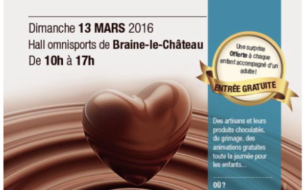 Braine-le-Château : 17éme édition du Marché du Chocolat.